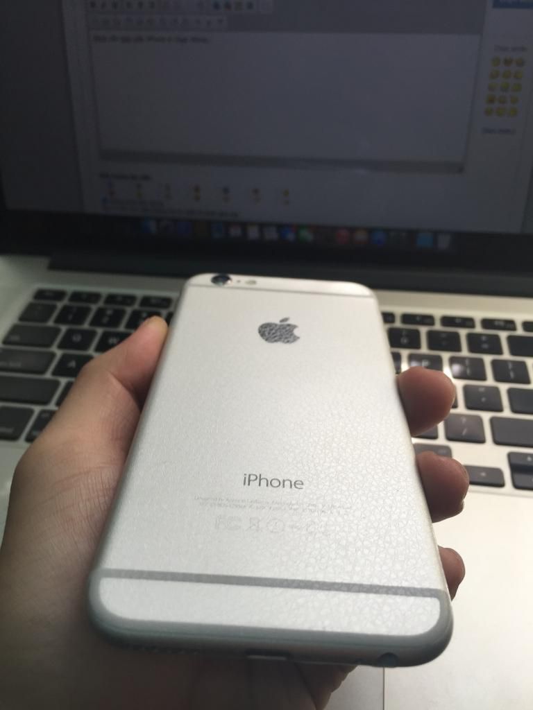 iPhone 6 16gb white like new giá cực tốt trong ngày. - 1