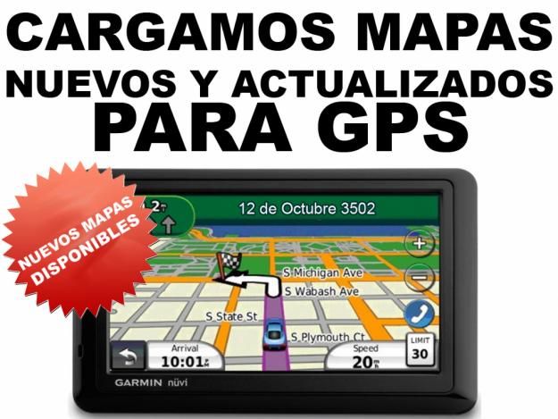 Subir mapas en Gps Garmin