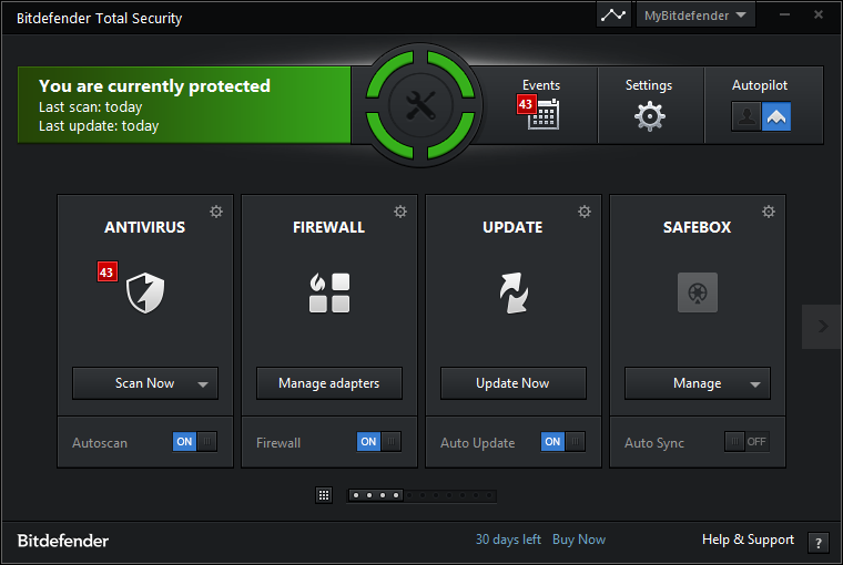 BitDefender total security
