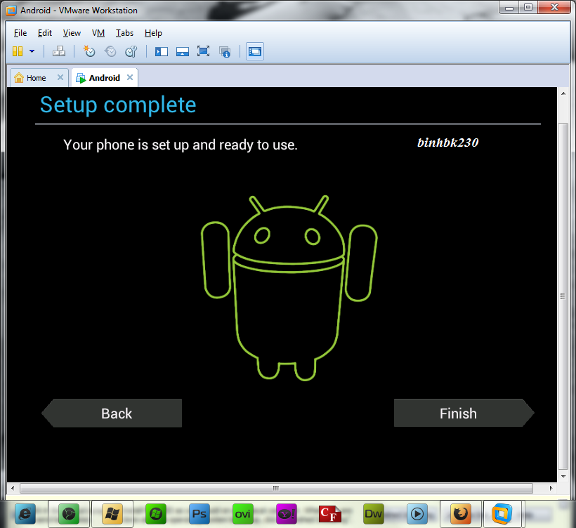 Hướng dẫn cài android 4.0 trên máy ảo của windowns