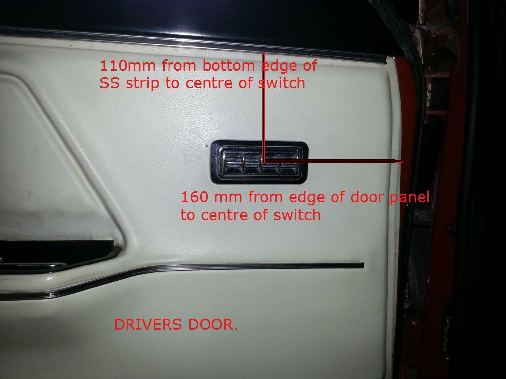 Power Window Switch Location Team Camaro Tech