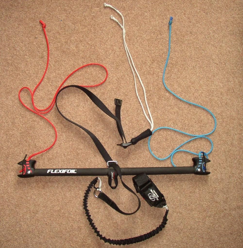 Flexifoil Traction Lite Power Kite 4 Line Control Bar 55cm eBay
