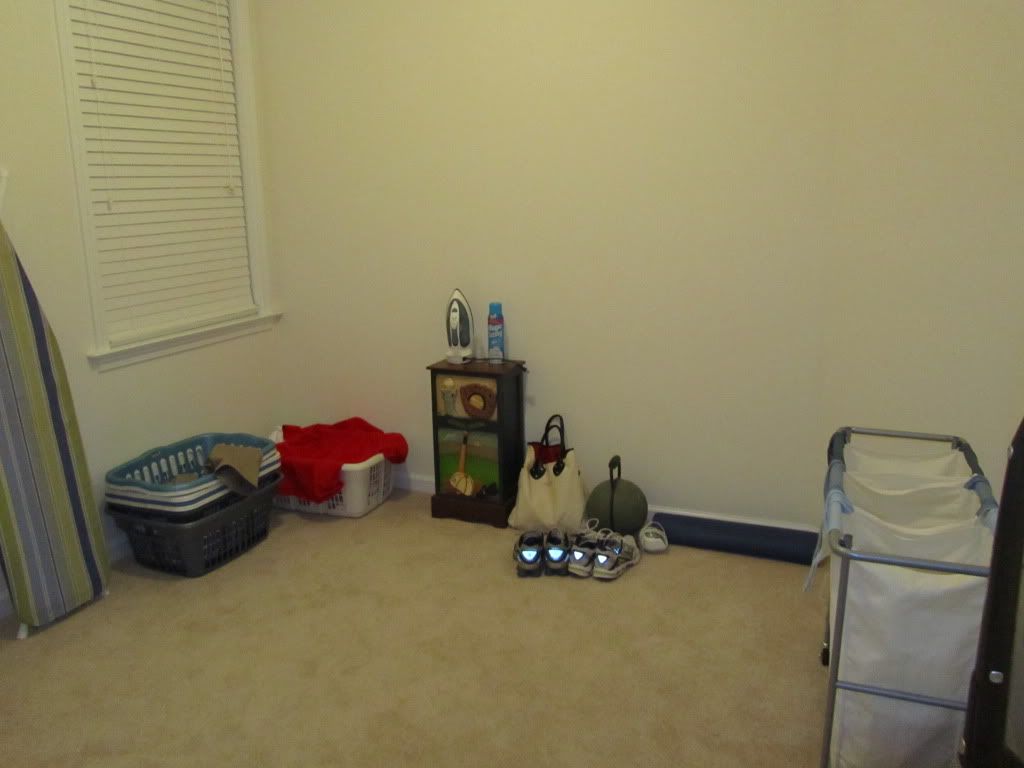"Nursery," but laundry room space for now. ;)