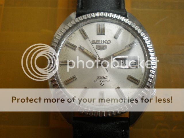   JAPAN SEIKO 5 DX 25 Jewels Automatic Mens Watch 6106 8020  