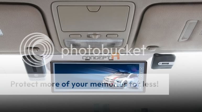 Details about NEW 10.2 Color Rear View Mirror Wireless Camera Back Up