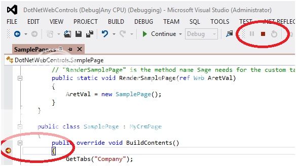 Sage CRM .NET Assembly with Visual Studio