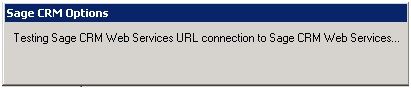 Installing Sage CRM Synchronization