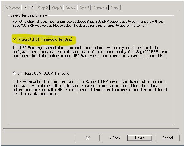 Sage Accpac Web Deployment Wizard To Enable Integration With Sage CRM