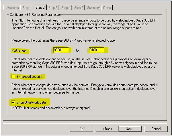 Demystifying Sage 300 ERP Web Deployment Wizard Enable Integration Sage CRM