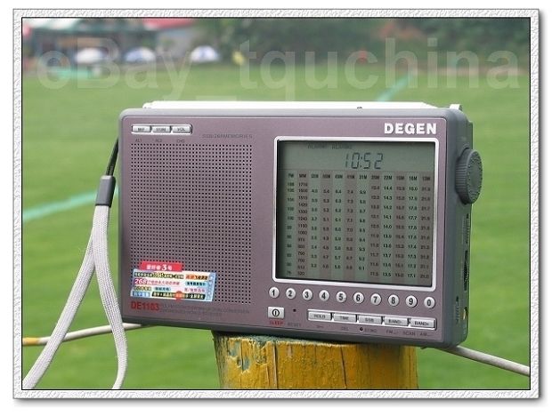 DE1103 DIGITAL PLL AM FM SSB SHORTWAVE SW DEGEN RADIO  