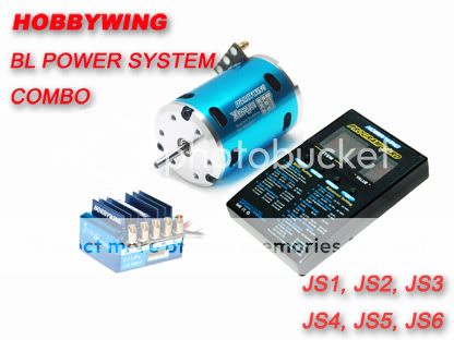 Hobbywing JUSTOCK ESC 10.5T/3300KV Brushless Combo for 1/10 Car DRIFT 